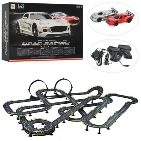 фото Игровой гоночный автотрек 51490 от сети с радиоуправлением (272-182 см)