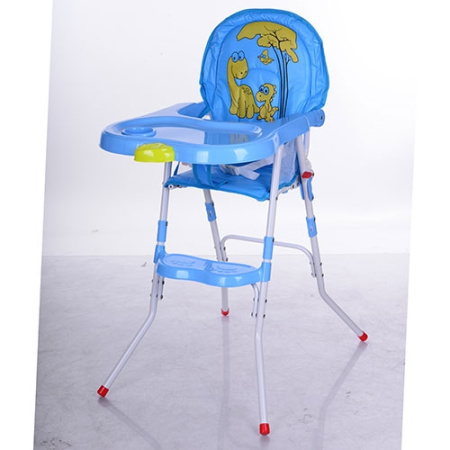 фото Стульчик для кормления 2в1 M 3508-4 регулируется (голубой)