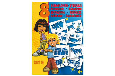 фото Трафареты MALINOS ферма 8 шт (набор H)