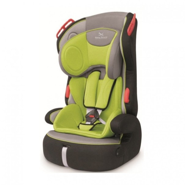 Автокресло Baby Shield Penguin Plus grey lime 474