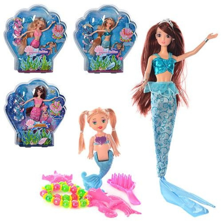 фото Кукла Русалочка S+S EI 80184 R с дочкой