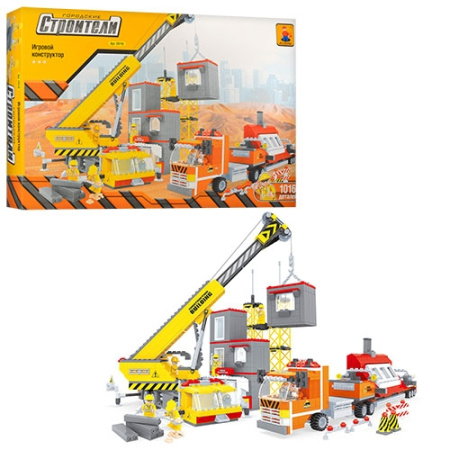 фото Детский конструктор AUSINI 29110 стройплощадка (1016 деталей)