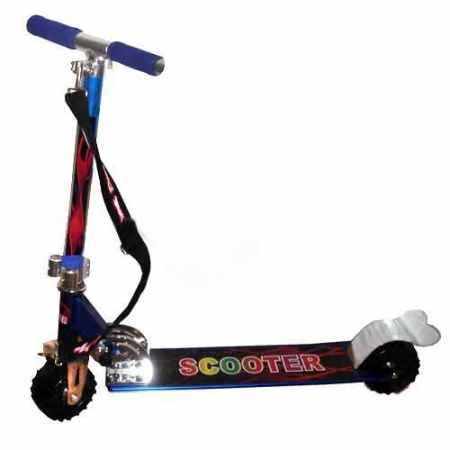 фото Самокат двухколесный 108 COS-5083 со шнурком для переноски