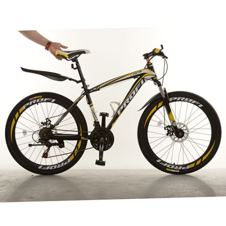 фото Спортивный велосипед 26 дюймов Profi E2617X1-3 (желто-черный)