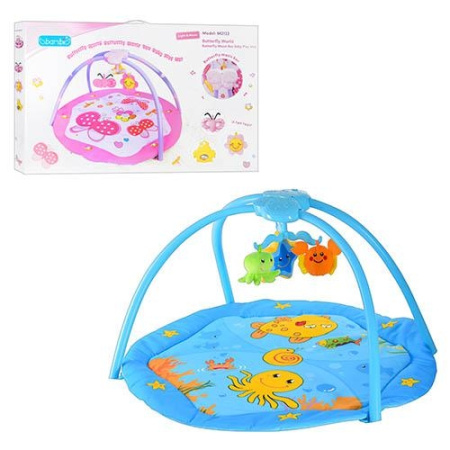 фото Коврик для младенцев Bambi M 2122 с каруселькой