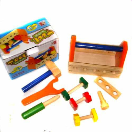 фото Детская деревянная игрушка Набор инструментов MD 0033