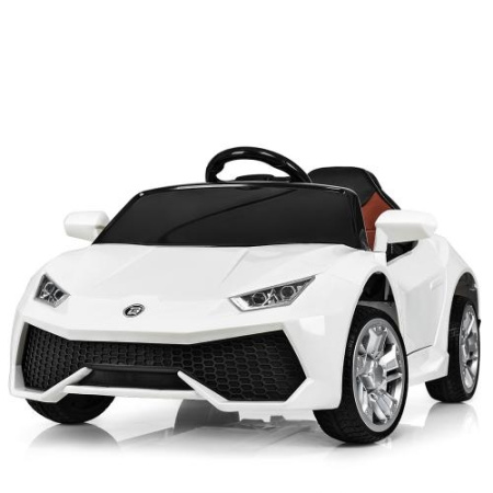 фото Детский спортивный электрокар Lamborghini M 3826EBLR-1 кожаное сиденье (белый) фото Детский спортивный электрокар Lamborghini M 3826EBLR-1 кожаное сиденье (белый)