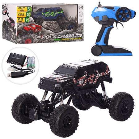 фото Джип с радиоуправлением 26712B амортизаторы надувные колеса (40см)