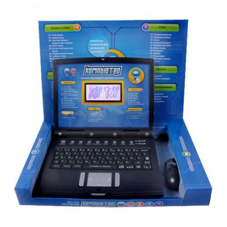 фото Детский компьютер 7160 русско-англ. с мышкой и цветным экраном