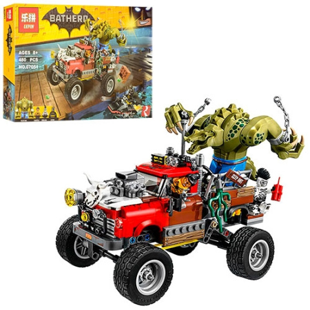 фото Конструктор для детей Бэтмен 07051 джип фигурки (480 деталей)