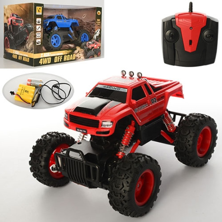 фото Джип на пульте управления 866-784B амортизаторы (22см)