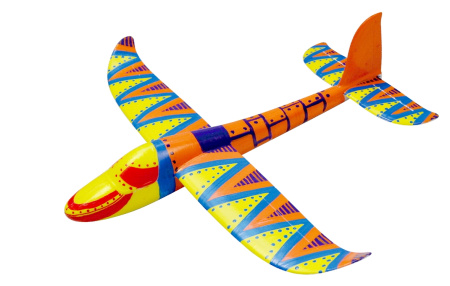 фото Планер метательный J-Color Hawk 600мм c комплектом красок