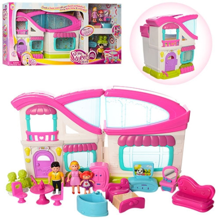 фото Игровой набор 16690 домик с мебелью