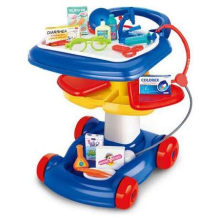 фото Тележка доктора W083 с инструментами