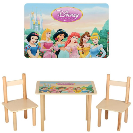 фото Столик с двумя стульчиками F065 Принцессы