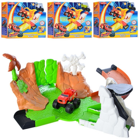 фото Детский автотрек Вспыш LQ222-333 на запуске