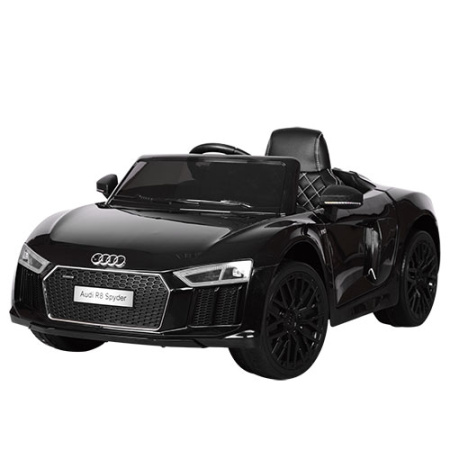 фото Детская машина Audi R8 Spyder JJ2198EBLR-2 с кожаным сиденьем и пультом (черная) фото Детская машина Audi R8 Spyder JJ2198EBLR-2 с кожаным сиденьем и пультом (черная)