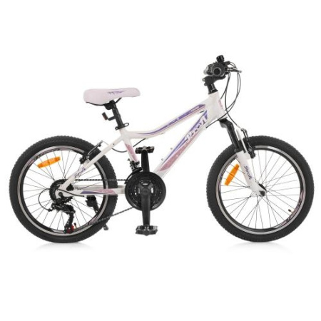 фото Спортивный велосипед 20 дюймов Profi G20CARE A20.3 алюминиевая рама 12" Shimano (белый)