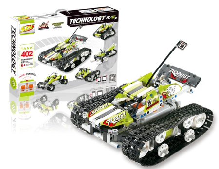 фото Конструктор на радиоуправлении SDL Tank (402 детали)