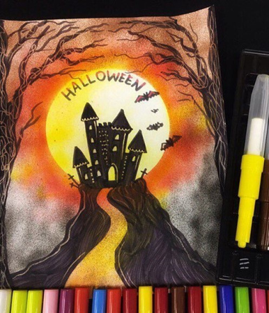 фото Фломастеры-аэрографы волшебные MALINOS BLOpens Magic 5 (4+1+1) шт