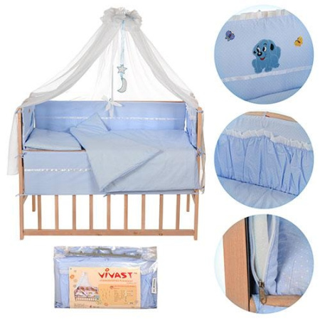 фото Детское постельное белье Vivast М V-640-70148-09 (5 предметов)