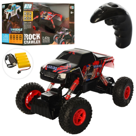 фото Джип на радиоуправлении ESD88125 надувные резиновые колеса (32см)