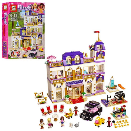 фото Детский конструктор SY830 дом (1605 деталей)