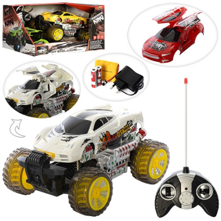 фото Джип на радиоуправлении SP6888-113 резиновые колеса с амортизаторами (25 см)