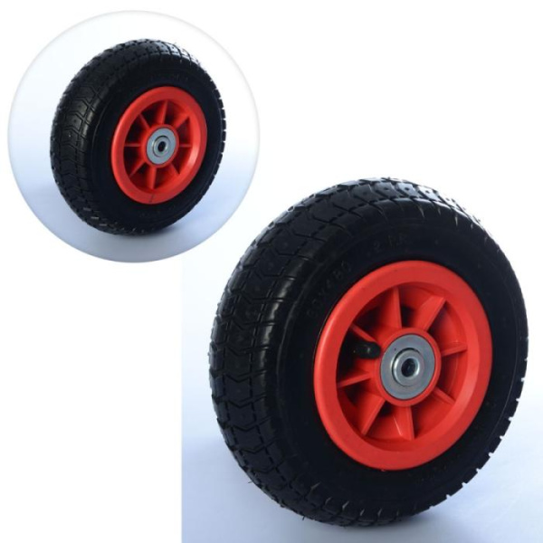 Колесо резиновое переднее M 4040-F-WHEEL к карту M 4039 M 4040