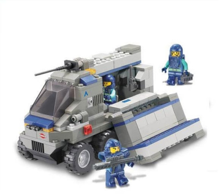 фото Детский конструктор SLUBAN 620002 / M 38 B 0201, Спецназ, машина (267 дет.)