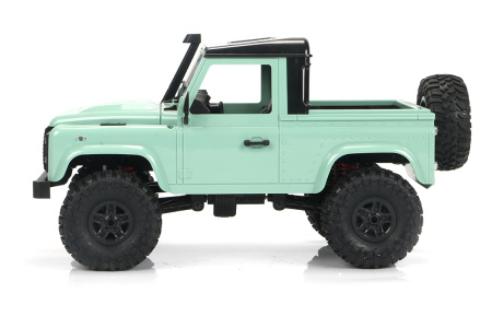 фото Машинка на радиоуправлении 1:12 MN Model Краулер D90 Defender полноприводный (бирюзовый)