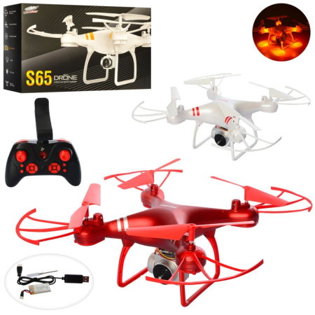 фото Квадрокоптер с радиоуправлением S65 с камерой Wi-Fi и световыми эффеками