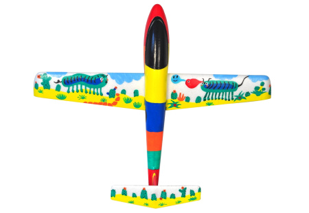 фото Планер метательный J-Color Falcon 600мм c комплектом красок