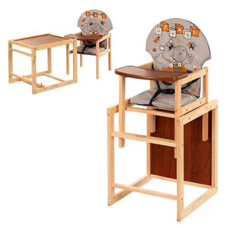 фото Стульчик для кормления Vivast М V-010-26-1 Бегемот