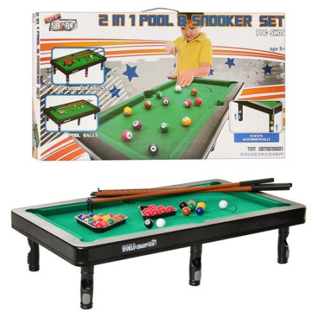 фото Настольная игра бильярд Let'sSport 9533 с выбросом шара