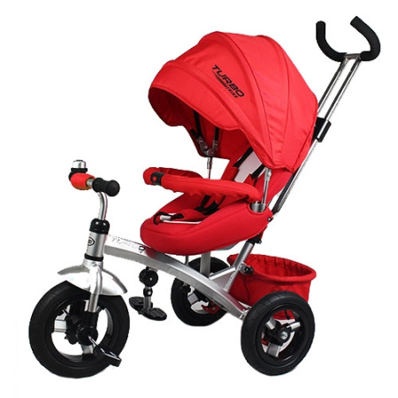 фото Трехколесный велосипед колясочного типа M 3194-1A( красный)