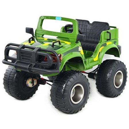фото Двухместный детский электромобиль Джип M 1711 R-5 с радиоуправлением (зеленый) фото Двухместный детский электромобиль Джип M 1711 R-5 с радиоуправлением (зеленый)