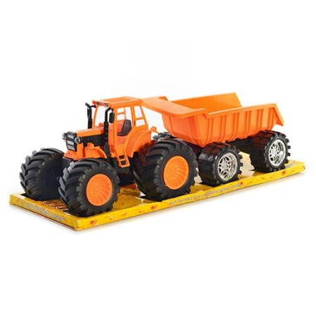 фото Инерционный трактор 4811 с прицепом