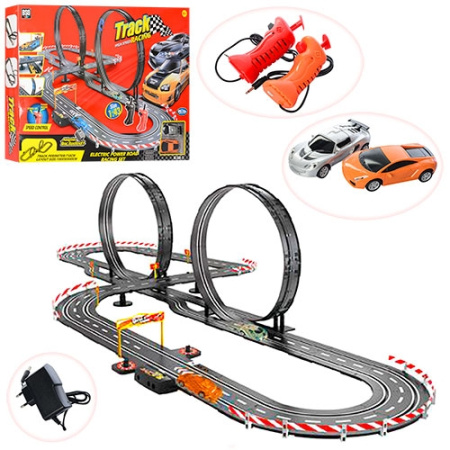 фото Детский автотрек 588-21 на пульте от сети (718см)
