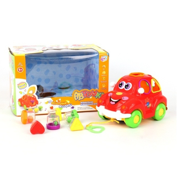 Развивающая музыкальная машинка JOY TOY 9170 "Автошка"