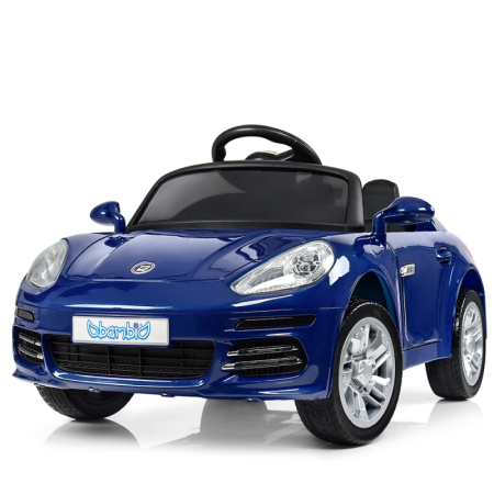 фото Детский электромобиль машина Bambi M 3446EBLRS-4 Porsche автомобильная покраска (синяя) фото Детский электромобиль машина Bambi M 3446EBLRS-4 Porsche автомобильная покраска (синяя)