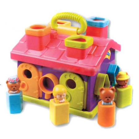 фото Развивающая игрушка RB Сортер 25080 - 1 (домик)