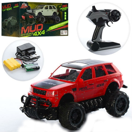 фото Джип на управлении 333-MUD22B с резиновыми, надувными колесами