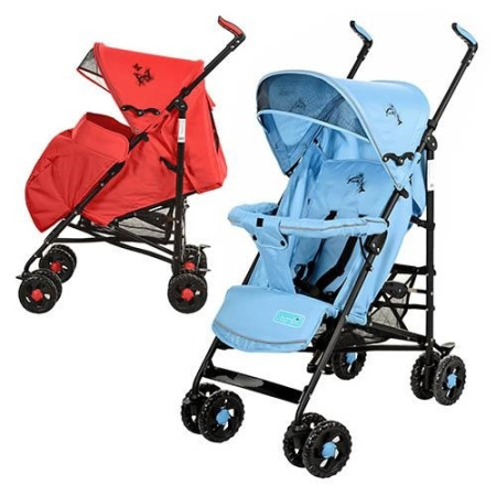 фото Детская прогулочная коляска Bambi 1109-3-4 с чехлом на ножки