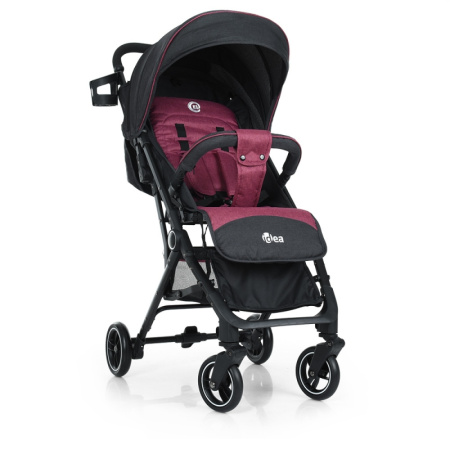 фото Детская прогулочная коляска El Camino ME 1039L IDEA Rose Gray книжка чехол лен (розово-серая)