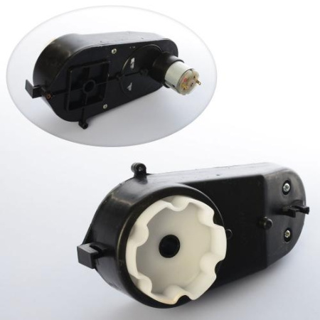 фото Редуктор в сборе с мотором 6V RPM12000 M 3832-GEAR BOX для мотоцикла M 3832