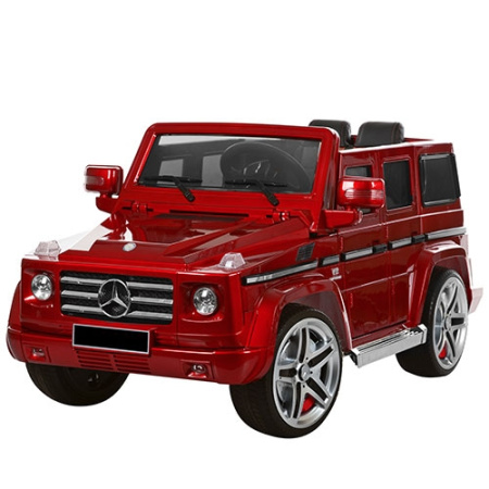 фото Электромобиль джип Мерседес Гелендваген G 55 EBLRS-3 с кожаным сиденьем (красный) фото Электромобиль джип Мерседес Гелендваген G 55 EBLRS-3 с кожаным сиденьем (красный)