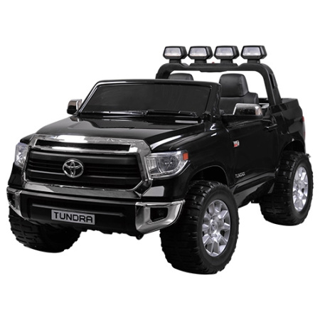фото Детский джип Toyota Tundra JJ2255EL-2 с кожаным сиденьем (черный) фото Детский джип Toyota Tundra JJ2255EL-2 с кожаным сиденьем (черный)