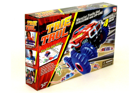 фото Машинка на бат. Trix Trux набор с трассой (зеленый)