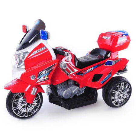 фото Детский трехколесный мотоцикл M 0599-3-2, свет, звук (красный) фото Детский трехколесный мотоцикл M 0599-3-2, свет, звук (красный)